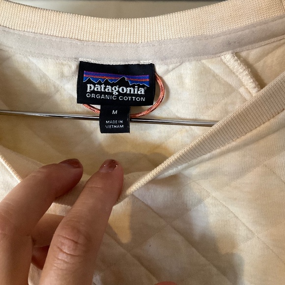 Patagonia Organic Quilt Crew Sweatshirt Medium - Picture 4 of 6
